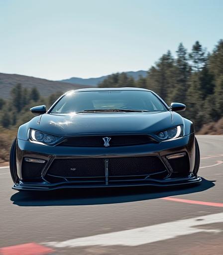 Assetto sportivo auto pista